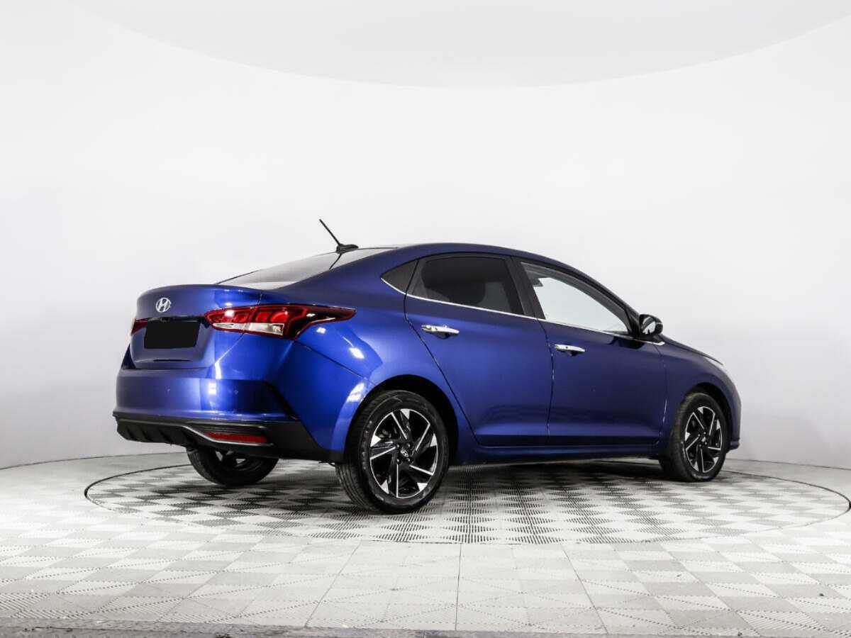 Hyundai Solaris с пробегом — 2021 год. Фото: #4